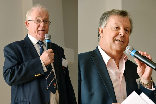 RNRU Representatives get the lay of the land at Rugby HQ