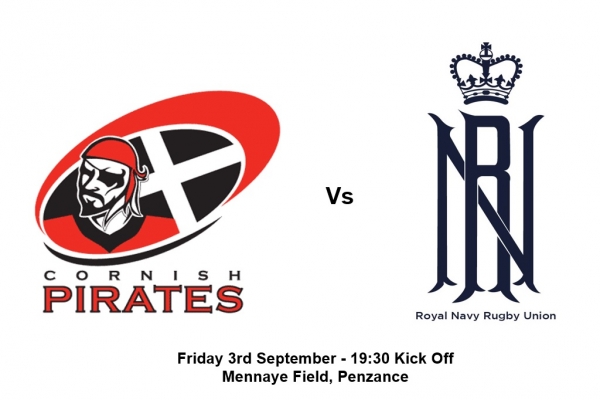 Cornish Pirates Pre Season Friendly Announced