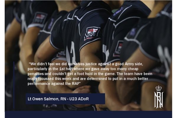 Under 23s set for Inter Services Conclusion