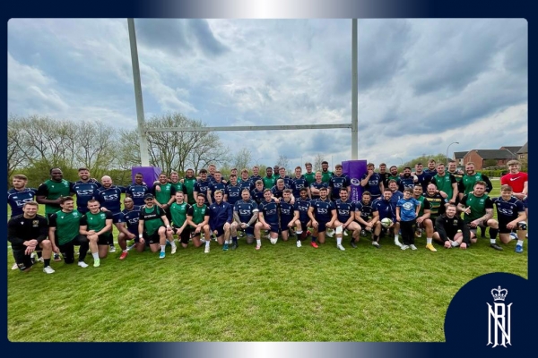 A Saintly Training Session for Navy Men