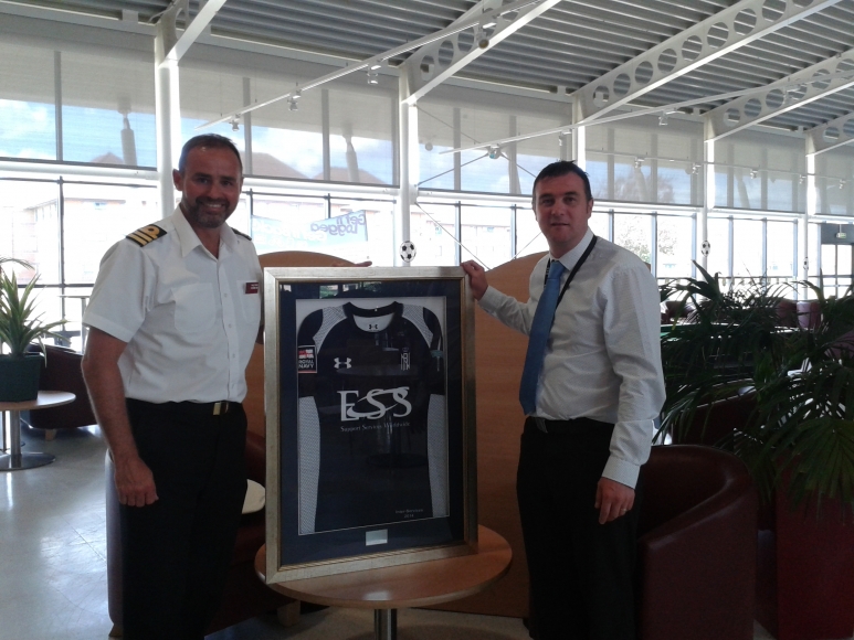 RNRU Thank HMS Collingwood ESS Staff