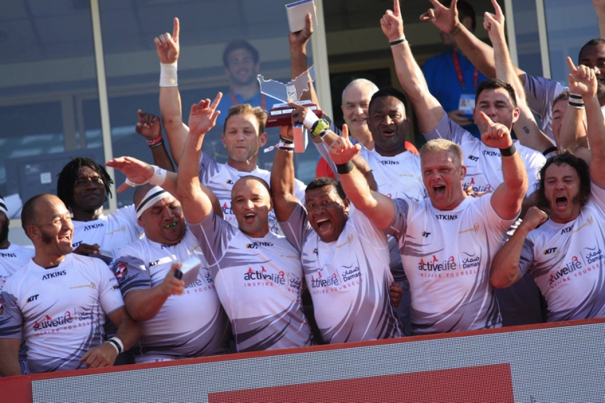 RN 7s Players Enjoy Success in the Heat of Dubai