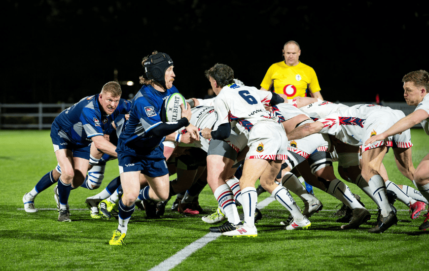 Fire Brigade Extinguish Mariners' Threat | Royal Navy Rugby Union ...
