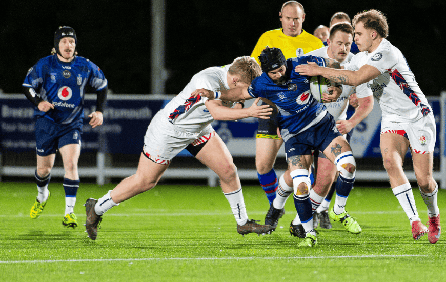 Fire Brigade Extinguish Mariners' Threat | Royal Navy Rugby Union ...