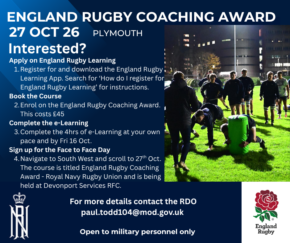 England Rugby Coaching Award