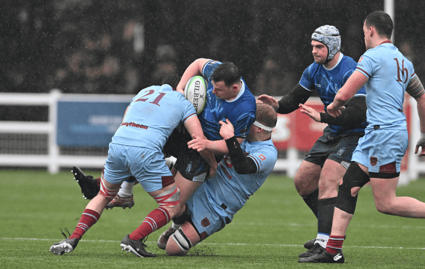 RAF Weather the Storm to Edge Navy Academy | Royal Navy Rugby Union ...